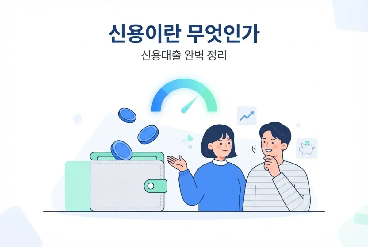 신용대출이란 무엇인가 완벽 정리