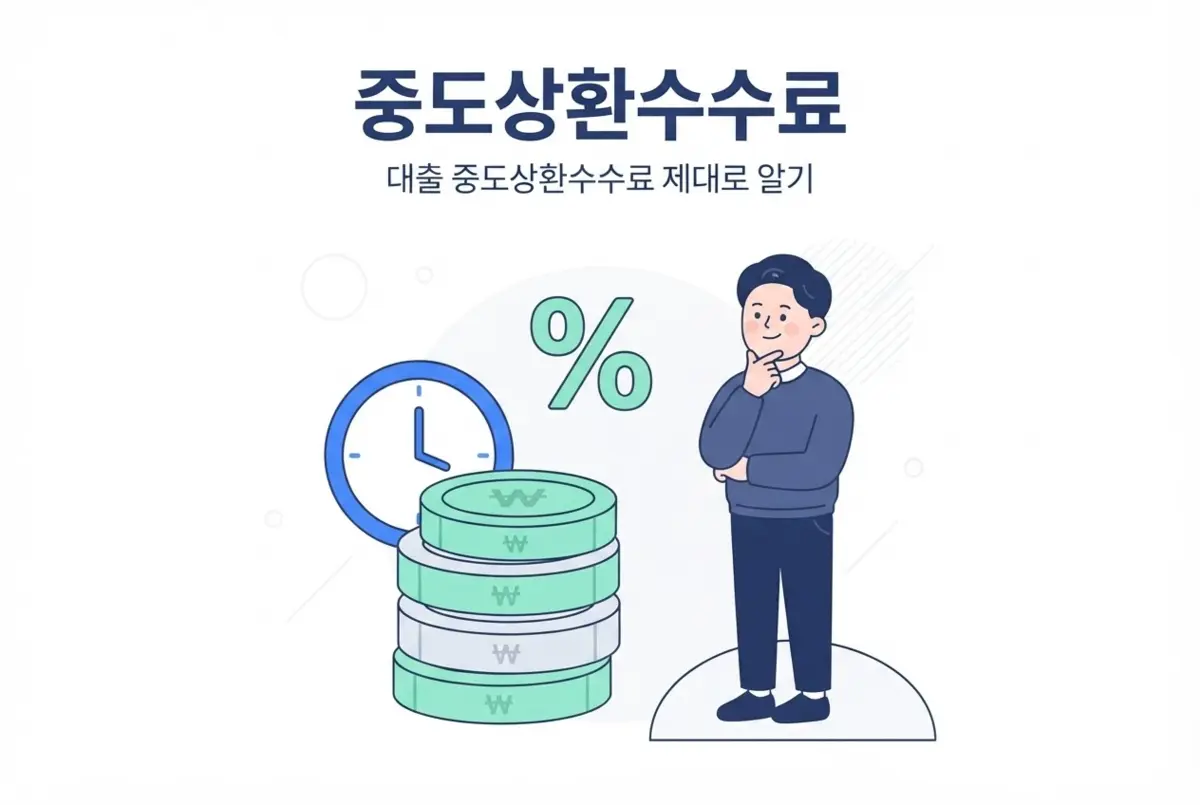 대출 중도상환수수료 제대로 알기