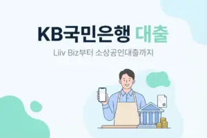 KB국민은행 사업자대출 총정리, Liiv Biz부터 소상공인대출까지