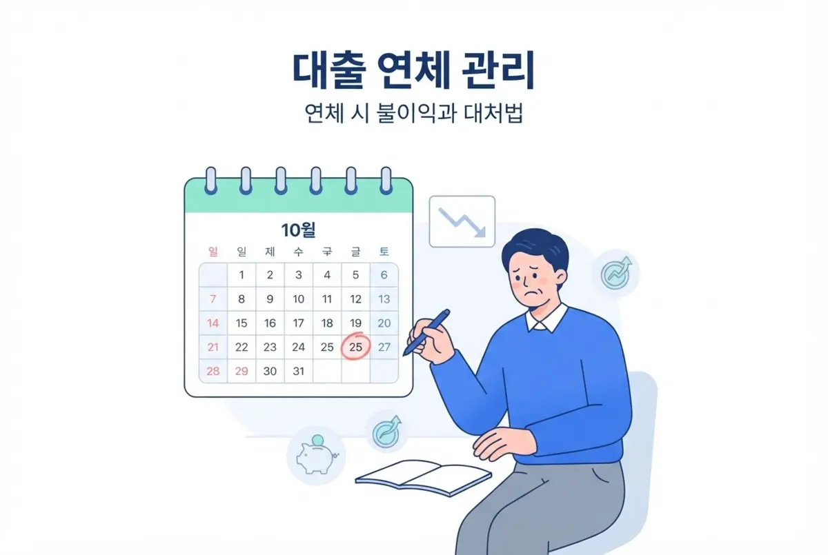대출 연체 시 불이익과 대처법