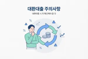 대환대출 시 꼭 확인해야 할 주의사항