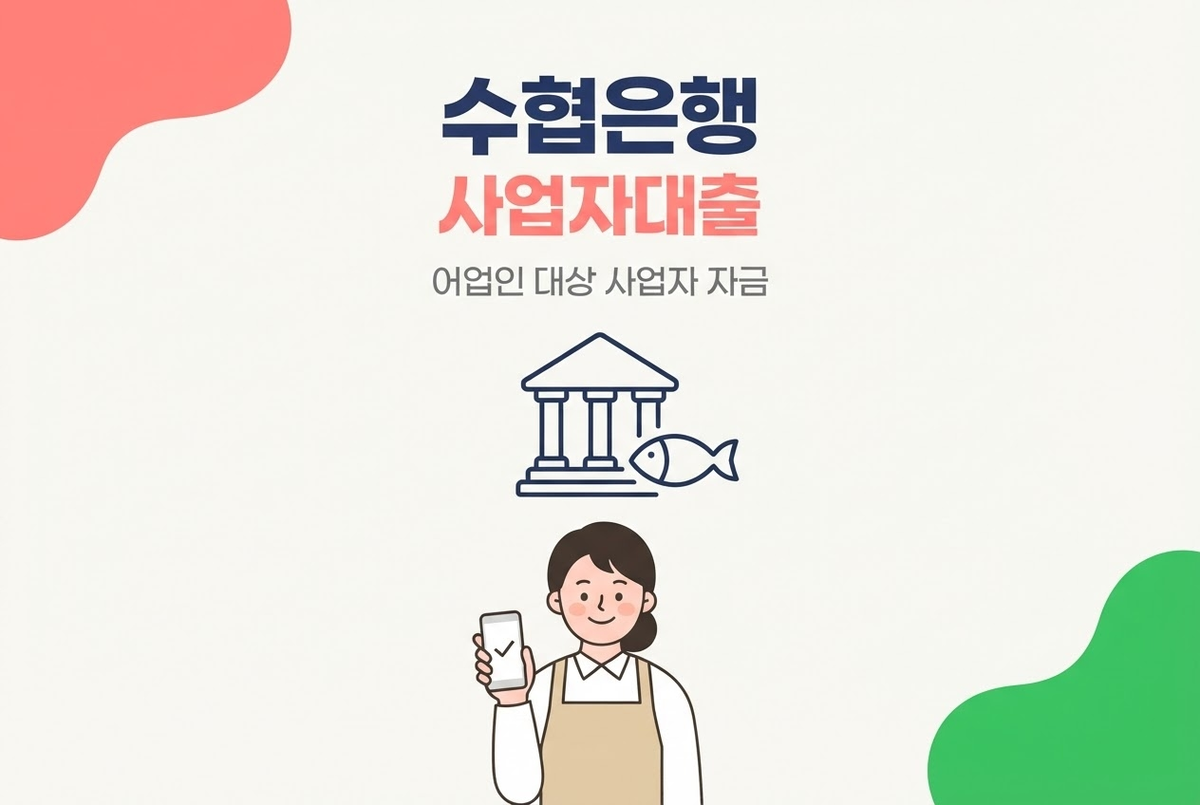 수협은행 사업자대출 종류, 업종별 특화상품이 많은 이유