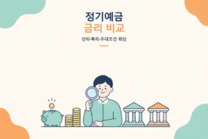 정기예금 금리 비교하는 법, 단리 복리부터 우대조건까지 썸네일