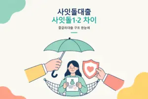 사잇돌대출이란, 사잇돌1과 사잇돌2 차이 총정리 썸네일